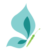 Butterfly logo for the Sea to Sky Hospice Society