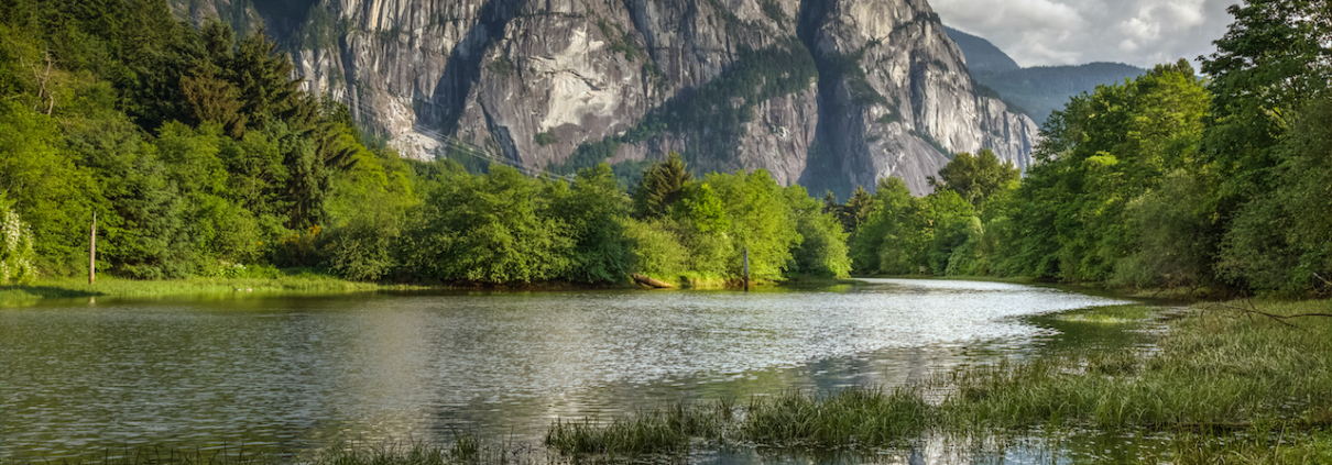 Squamish Chief view from the Sea to Sky Hospice Society