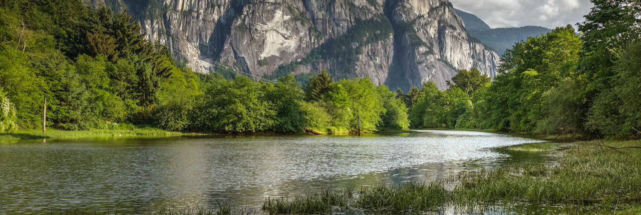 Squamish Chief view from the Sea to Sky Hospice Society